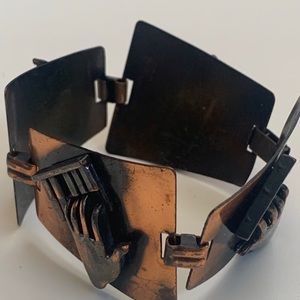 This beautiful copper bracelet super rare vintage